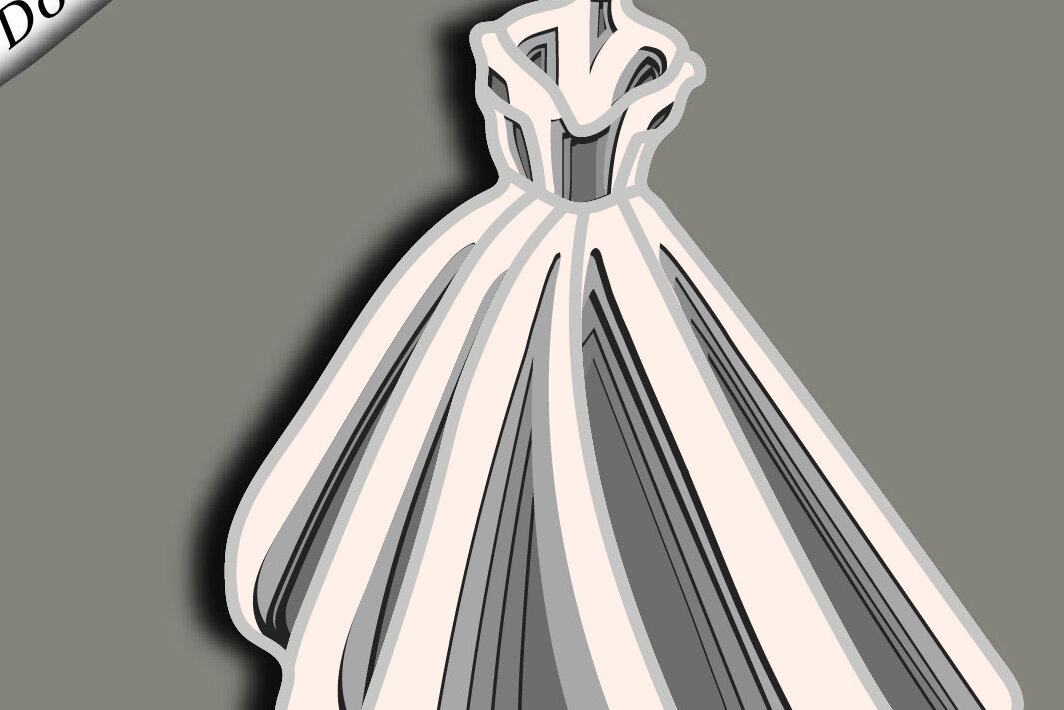 Intra απο ξύλο plywood 3mm-4mm πάχος Ballerina Multilayer /Cutting  Δίασταση 30x20 cm INTRAFABR-61873598