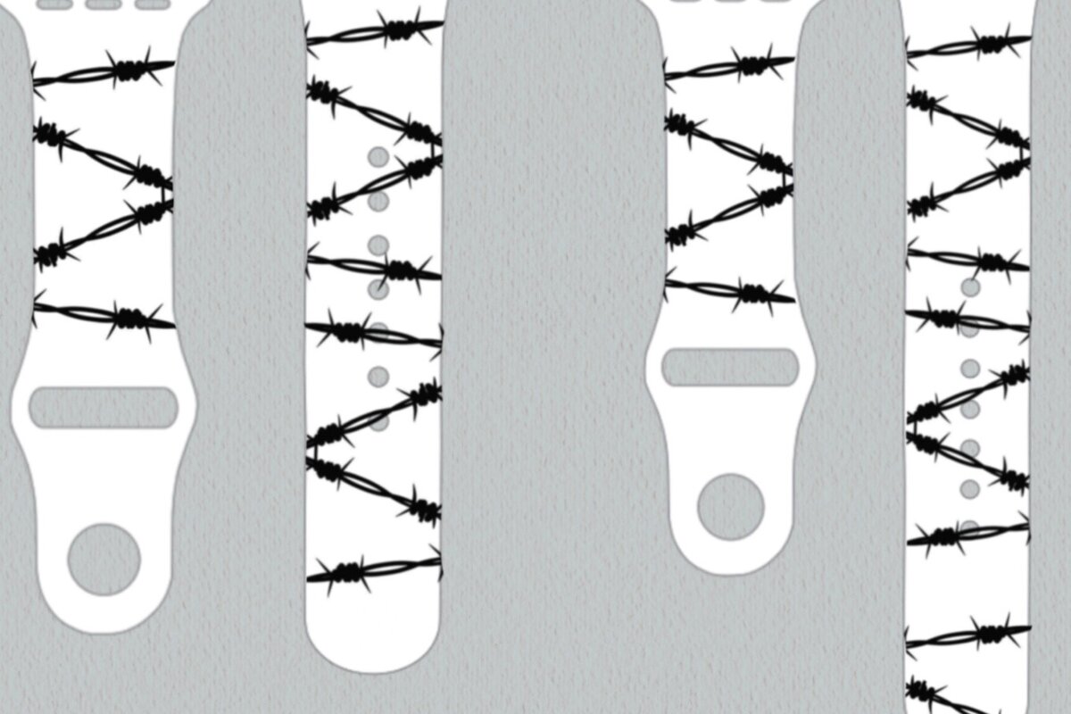 Intra απο ξύλο plywood 3mm-4mm πάχος Ρολόι με συρματόπλεγμα  Δίασταση 30x20 cm INTRAFABR-26526842