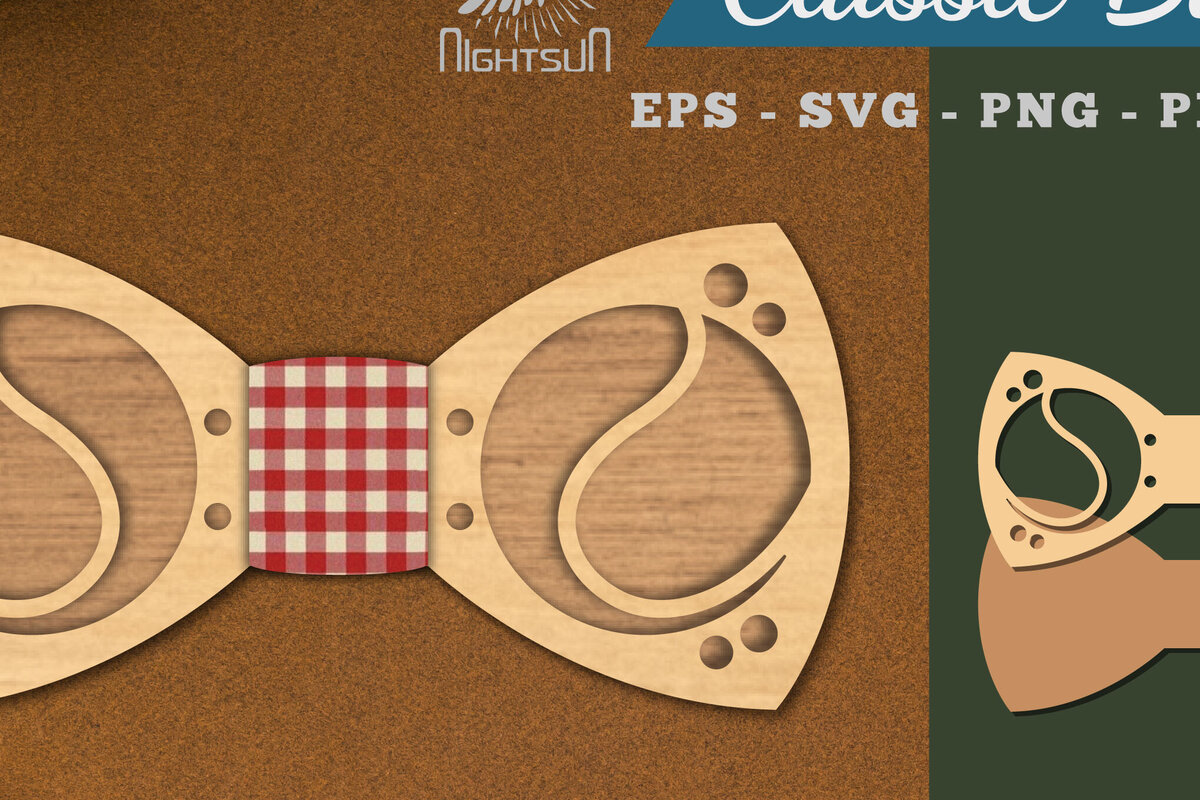 Σετ των 3 Intra απο ξύλο plywood 3mm-4mm πάχος Παπιγιόν μπέιζμπολ Δίασταση 15x15 cm INTRAFABR-112552501