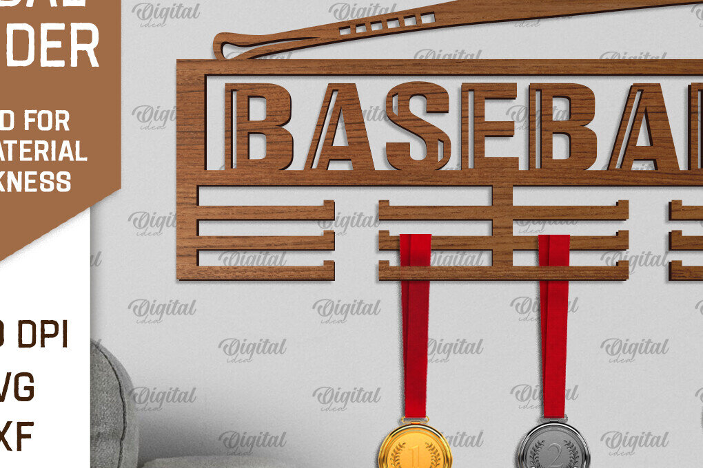 Intra απο ξύλο plywood 3mm-4mm πάχος Μπέιζμπολ Οθόνη Δίασταση 30x20 cm INTRAFABR-96281805