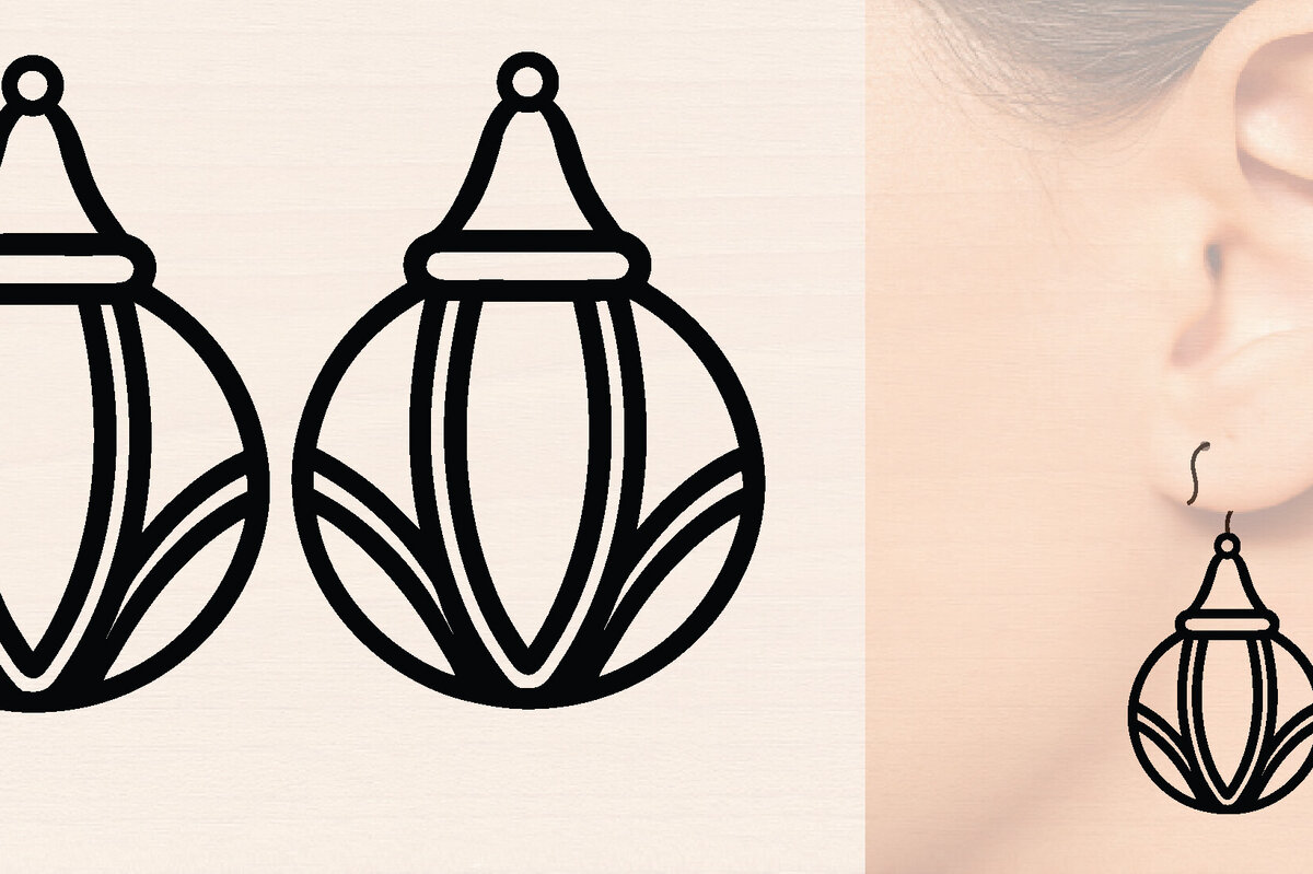 Intra απο ξύλο plywood 3mm-4mm πάχος Ξύλινα σκουλαρίκια μπέιζμπολ με Δίασταση 3000x3000 cm INTRAFABR-118025287