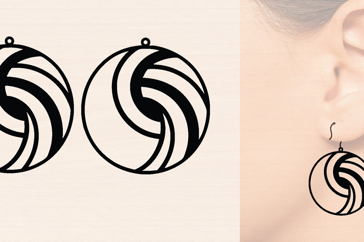 Intra απο ξύλο plywood 3mm-4mm πάχος Ξύλινα σκουλαρίκια μπέιζμπολ με Δίασταση 3000x3000 cm INTRAFABR-118025609