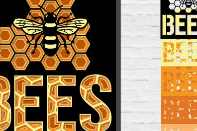 Σετ των 2 Intra απο ξύλο plywood 3mm-4mm πάχος BEE Shadow Box Δίασταση 25x25 cm INTRAFABR-25861424