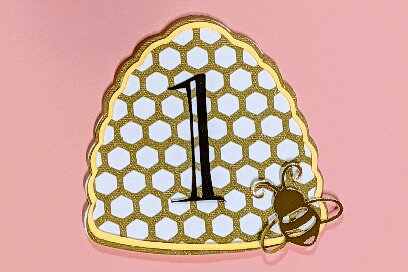 Intra απο ξύλο plywood 3mm-4mm πάχος Κυψέλη Cupcake Topper Δίασταση 30x20 cm INTRAFABR-4090321