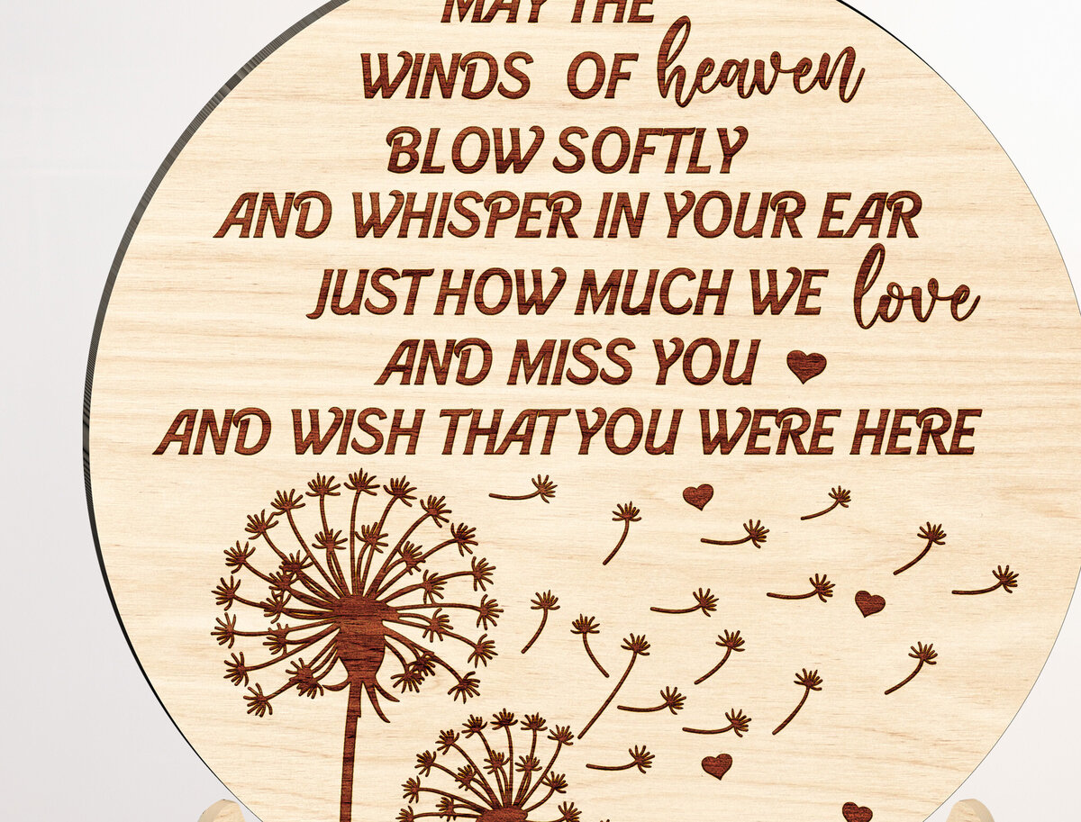 Σετ των 2 Intra απο ξύλο plywood 3mm-4mm πάχος Περικοπής Δώρου Πένθους Δίασταση 15x15 cm INTRAFABR-100245270