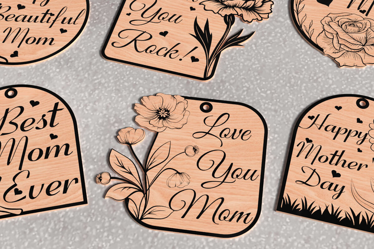 Σετ των 3 Intra απο ξύλο plywood 3mm-4mm πάχος Best Mom Δίασταση 15x15 cm INTRAFABR-119676578