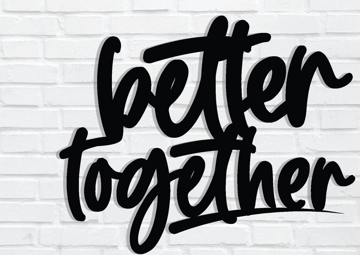 Intra απο ξύλο plywood 3mm-4mm πάχος Bette Together Wall Art, Δίασταση 40x40 cm INTRAFABR-73238363