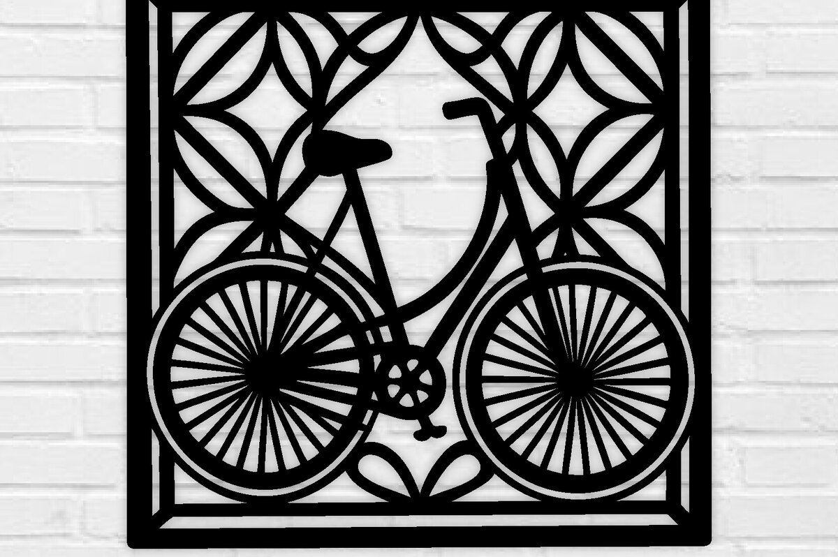 Intra απο ξύλο plywood 3mm-4mm πάχος ποδηλάτου , Δίασταση 40x40 cm INTRAFABR-100419089