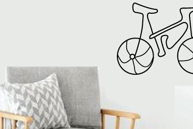 Intra απο ξύλο plywood 3mm-4mm πάχος κοπής με λέιζερ μεταλλικού τοίχου ποδηλάτου Δίασταση 40x40 cm INTRAFABR-79016023