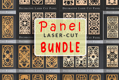 Σετ των 2 Intra απο ξύλο plywood 3mm-4mm πάχος Big Panel Set 1 Δίασταση 15x15 cm INTRAFABR-99815591