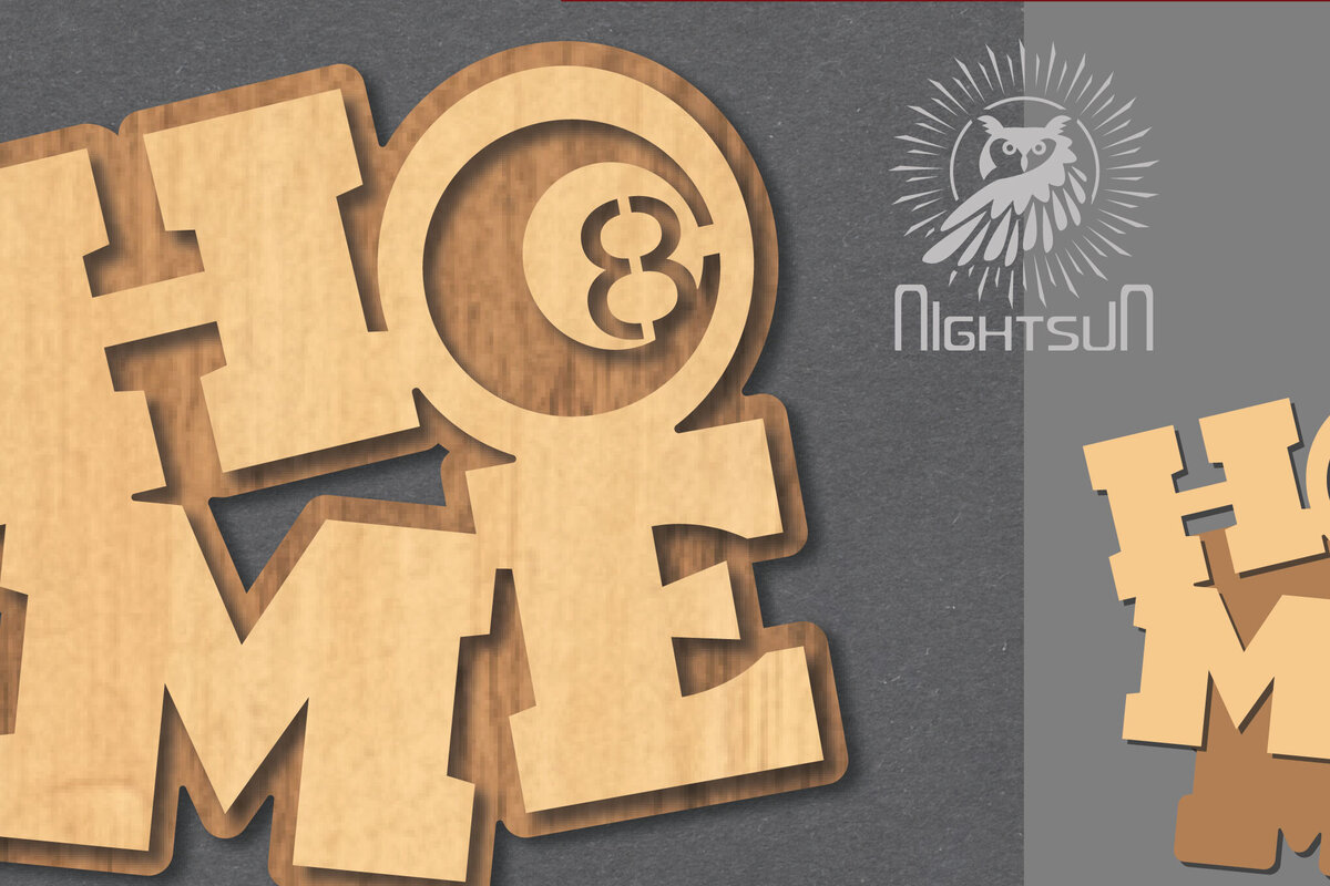 Σετ των 3 Intra απο ξύλο plywood 3mm-4mm πάχος Διακόσμηση με λέιζερ σπιτιού μπιλιάρδου 1 Δίασταση 15x15 cm INTRAFABR-120389727