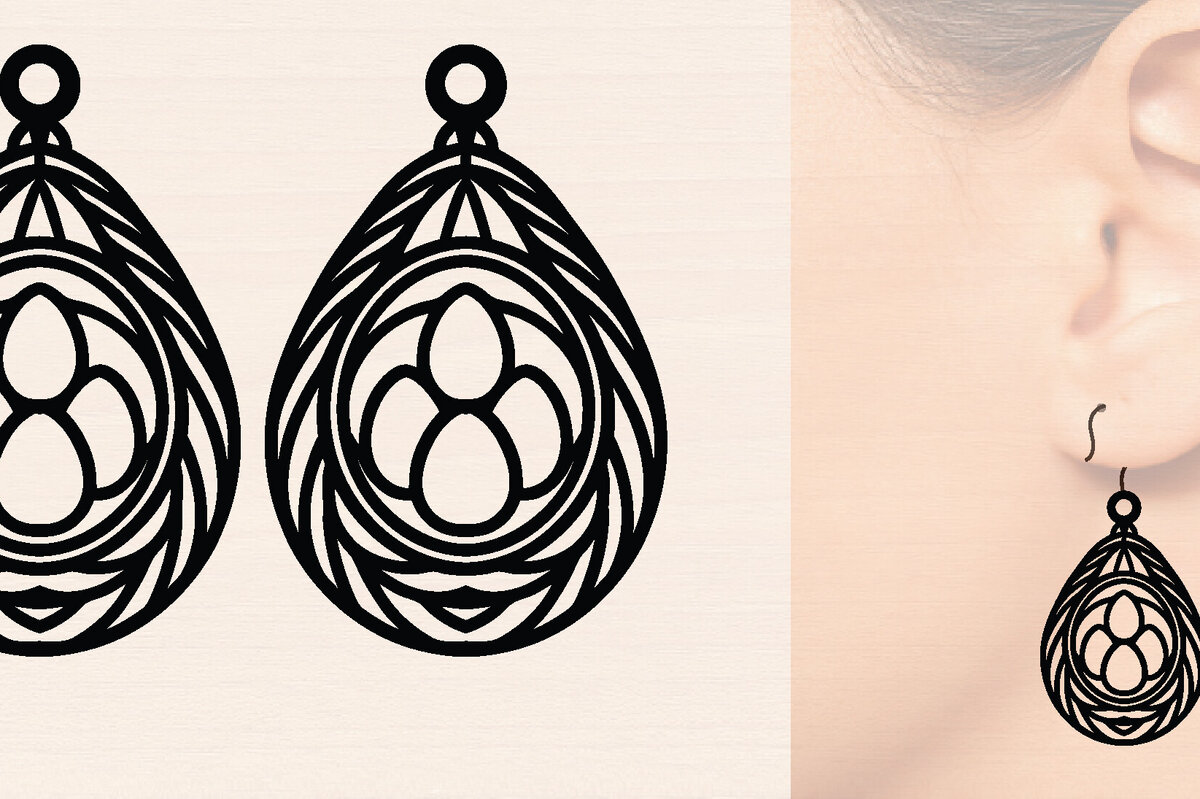 Intra απο ξύλο plywood 3mm-4mm πάχος Bird Lover Ξύλινα Σκουλαρίκια Δίασταση 3600x3600 cm INTRAFABR-117188582