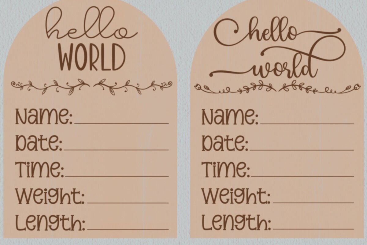 Intra απο ξύλο plywood 3mm-4mm πάχος Στατιστικά Γέννησης Αψίδα Ανακοινώσεις  Δίασταση 30x20 cm INTRAFABR-29289424