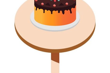 Σετ των 2 Intra απο ξύλο plywood 3mm-4mm πάχος Τούρτα γενεθλίων, γιορτές, διακοσμήσεις Δίασταση 15x15 cm INTRAFABR-35146455