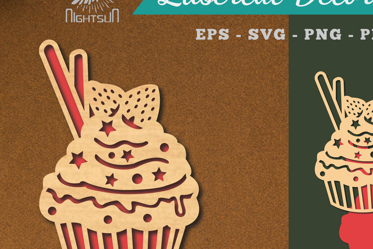 Σετ των 3 Intra απο ξύλο plywood 3mm-4mm πάχος Διακόσμηση τούρτας γενεθλίων με 1 Δίασταση 15x15 cm INTRAFABR-113206359