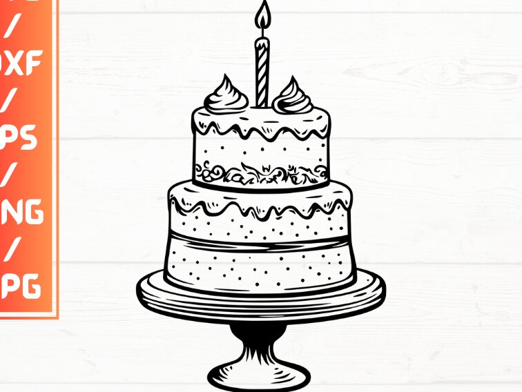 Σετ των 3 Intra απο ξύλο plywood 3mm-4mm πάχος Τούρτα γενεθλίων , , EPS, JPG, Δίασταση 15x15 cm INTRAFABR-115722806