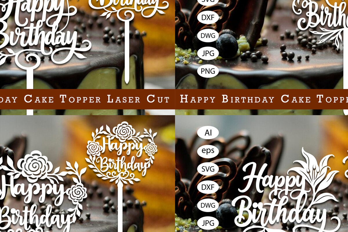 Intra απο ξύλο plywood 3mm-4mm πάχος κοπής  Topper Topper γενεθλίων Δίασταση 15x15 cm INTRAFABR-120898586