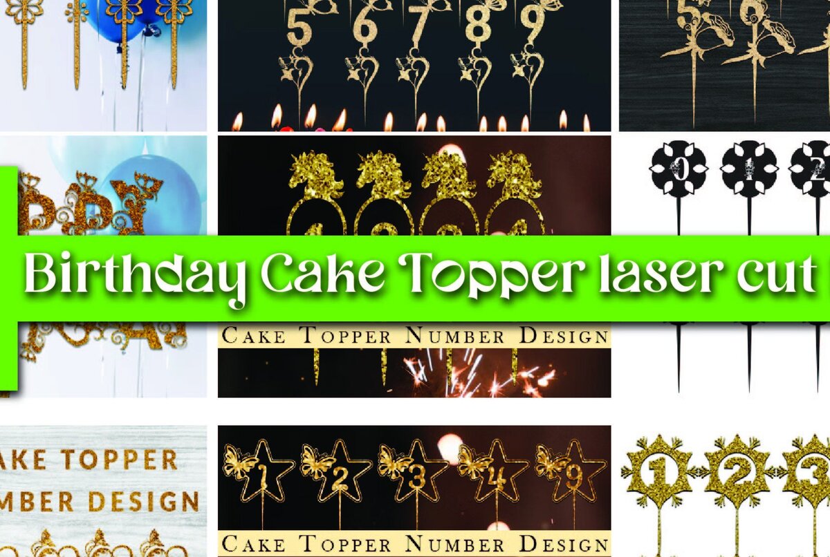 Intra απο ξύλο plywood 3mm-4mm πάχος κοπής  Topper Topper γενεθλίων Δίασταση 30x30 cm INTRAFABR-36203155