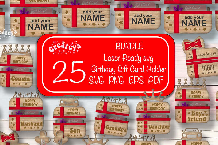 Σετ των 2 Intra απο ξύλο plywood 3mm-4mm πάχος θήκης δώρου γενεθλίων  Δίασταση 15x15 cm INTRAFABR-102810426