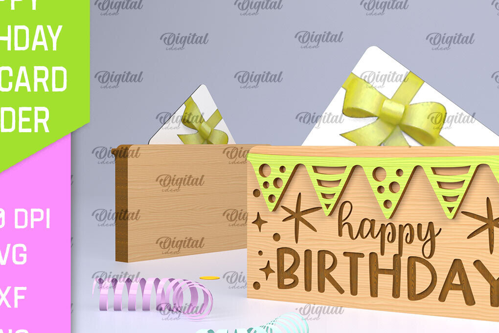 Σετ των 2 Intra απο ξύλο plywood 3mm-4mm πάχος Θήκη δώρου γενεθλίων με Δίασταση 15x15 cm INTRAFABR-96558645