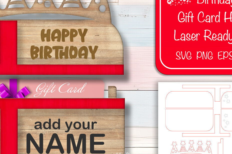 Σετ των 2 Intra απο ξύλο plywood 3mm-4mm πάχος Θήκη δώρου γενεθλίων Δίασταση 15x15 cm INTRAFABR-102740265