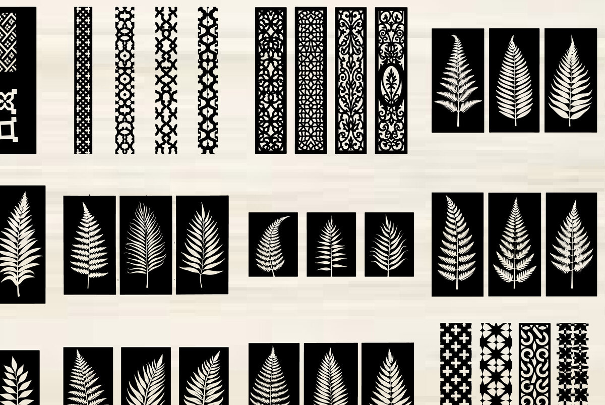 Intra απο ξύλο plywood 3mm-4mm πάχος Μαύρο πάνελ κοπής με λέιζερ Δίασταση 20x30 cm INTRAFABR-125389273