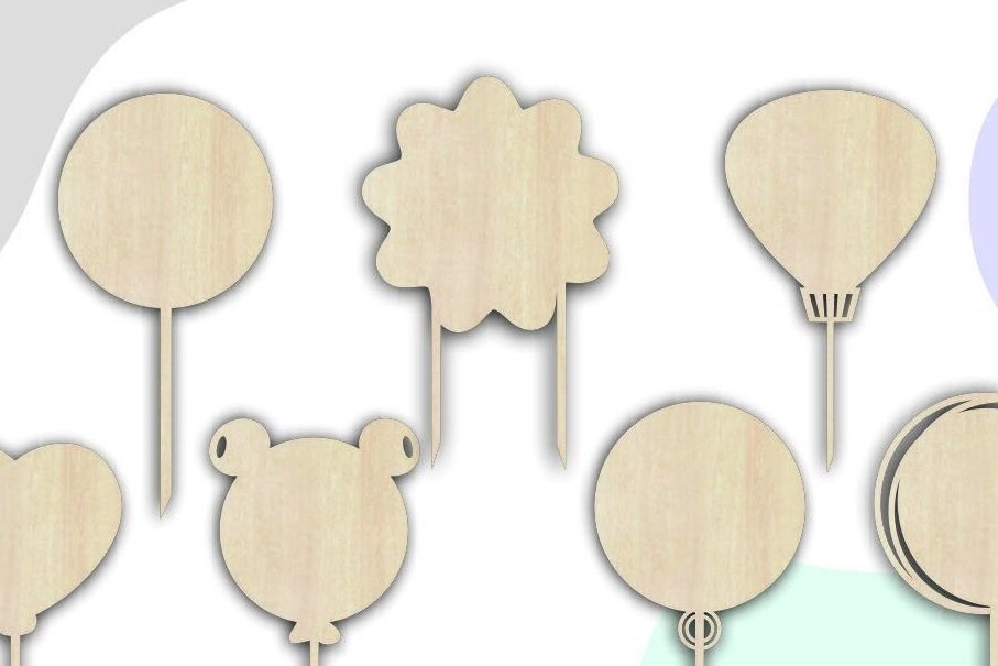 Intra απο ξύλο plywood 3mm-4mm πάχος Blank Shape Cake Topper Δίασταση 20x30 cm INTRAFABR-31215594