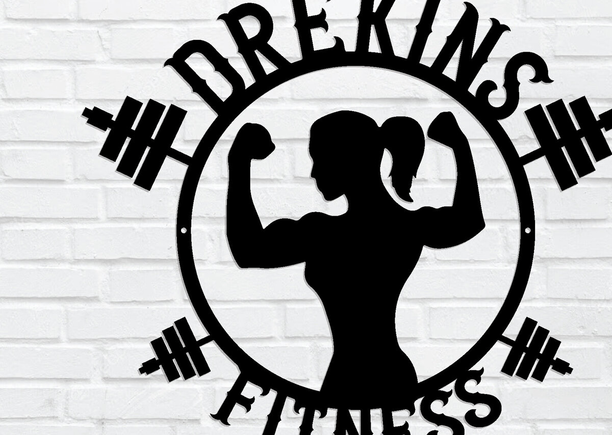 Intra απο ξύλο plywood 3mm-4mm πάχος Bodybuilding μεταλλική επιγραφή τοίχου, λέιζερ Δίασταση 40x40 cm INTRAFABR-88137445