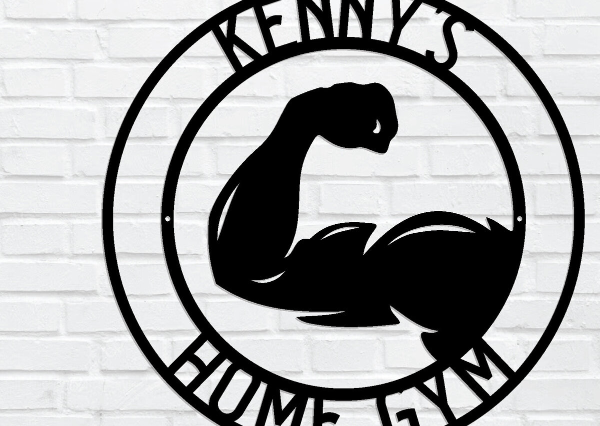 Intra απο ξύλο plywood 3mm-4mm πάχος Bodybuilding μεταλλική επιγραφή τοίχου, λέιζερ Δίασταση 40x40 cm INTRAFABR-88137089