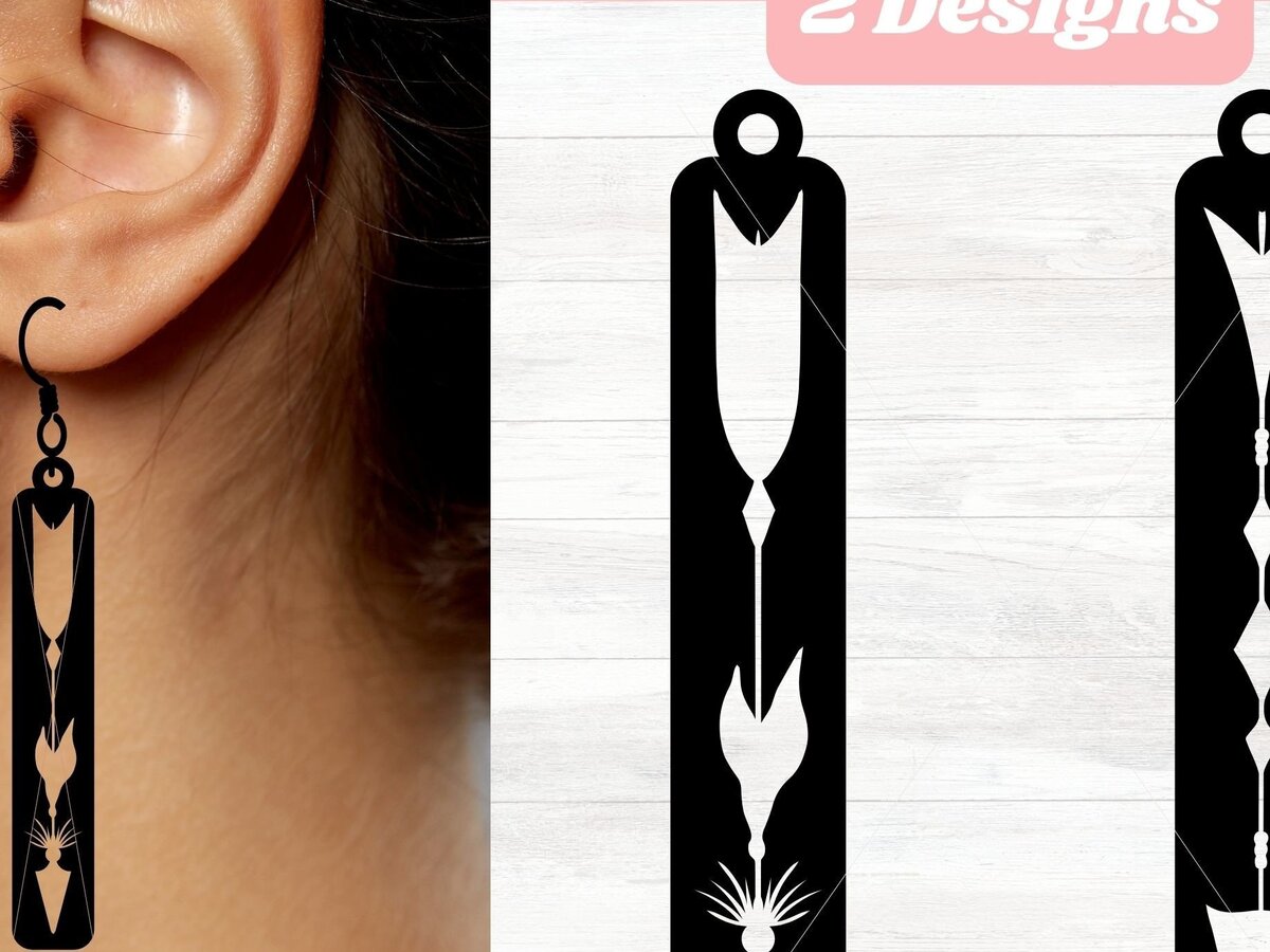 Σετ των 3 Intra απο ξύλο plywood 3mm-4mm πάχος Πρότυπο σκουλαρίκια Boho Arrow Δίασταση 3x3 cm INTRAFABR-34419438