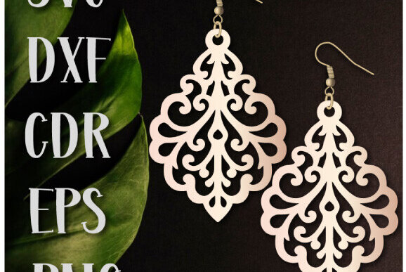 Intra απο ξύλο plywood 3mm-4mm πάχος Boho Earrings , Dangle Earrings  Δίασταση 60x60 cm INTRAFABR-98593783