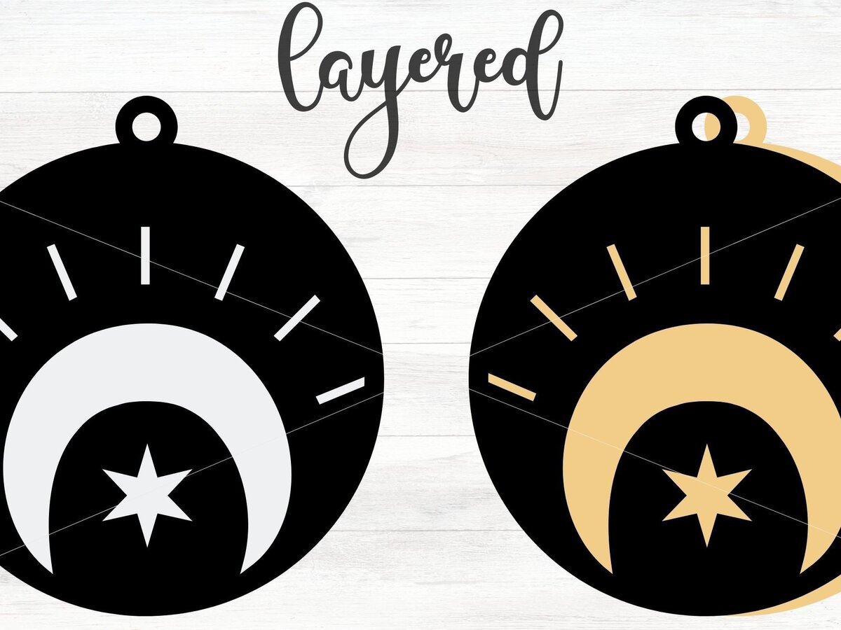 Σετ των 3 Intra απο ξύλο plywood 3mm-4mm πάχος Πρότυπο σκουλαρίκι Boho Witchy Moon Δίασταση 3x3 cm INTRAFABR-34793510