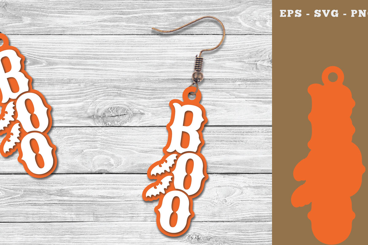 Σετ των 3 Intra απο ξύλο plywood 3mm-4mm πάχος Σκουλαρίκια Boo Δίασταση 3x3 cm INTRAFABR-111526735