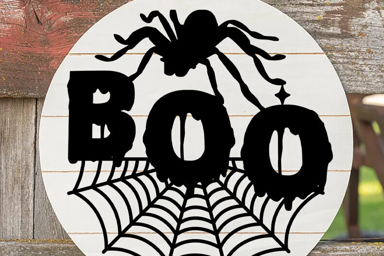 Intra απο ξύλο plywood 3mm-4mm πάχος Boo Sign 3d Δίασταση 30x20 cm INTRAFABR-77413050