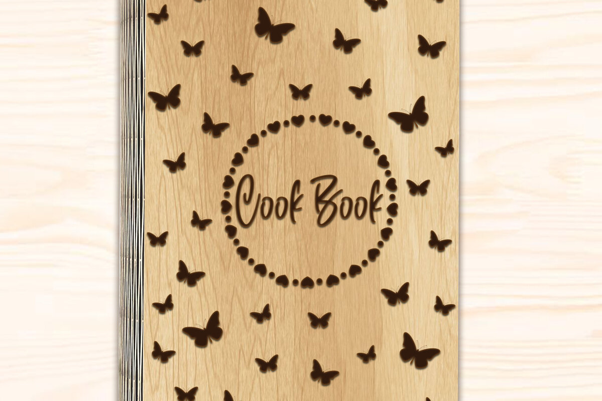 Σετ των 2 Intra απο ξύλο plywood 3mm-4mm πάχος κοπής με λέιζερ Book Box Δίασταση 15x15 cm INTRAFABR-28528950