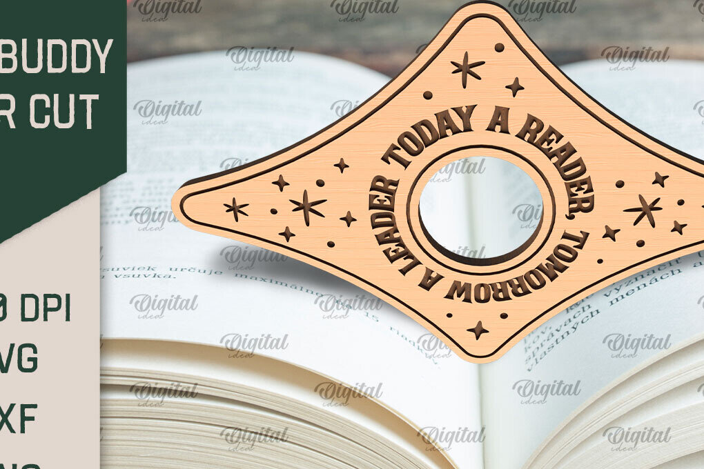 Intra απο ξύλο plywood 3mm-4mm πάχος Βιβλίο Buddy . Κάτοχος σελίδας βιβλίου Δίασταση 30x20 cm INTRAFABR-94901893