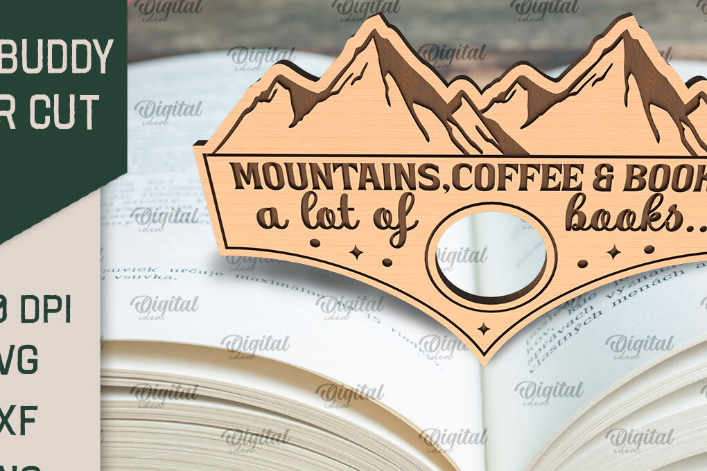 Intra απο ξύλο plywood 3mm-4mm πάχος Βιβλίο Buddy . Κάτοχος σελίδας βιβλίου Δίασταση 30x20 cm INTRAFABR-94901932