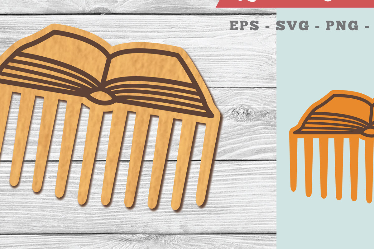 Σετ των 3 Intra απο ξύλο plywood 3mm-4mm πάχος Βιβλίο Comb Δίασταση 15x15 cm INTRAFABR-104777596