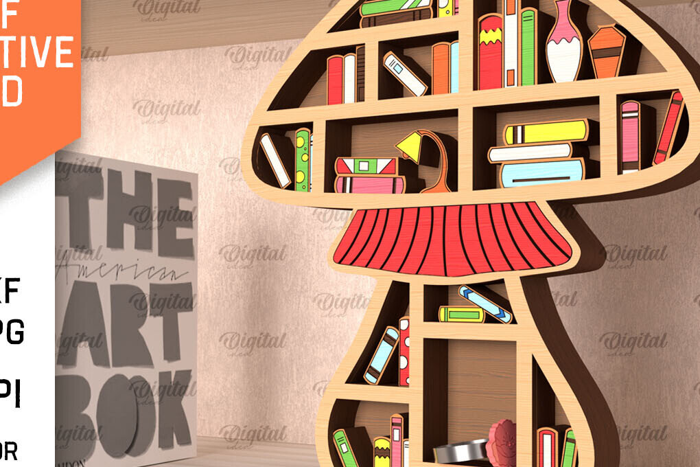 Intra απο ξύλο plywood 3mm-4mm πάχος Διακοσμητικό σταντ ράφι βιβλίου Δίασταση 30x20 cm INTRAFABR-98705780