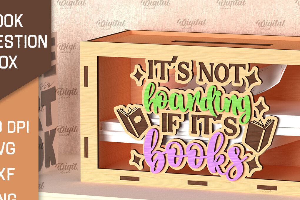 Intra απο ξύλο plywood 3mm-4mm πάχος Βιβλίο Suggestion Box Δίασταση 30x20 cm INTRAFABR-99621030