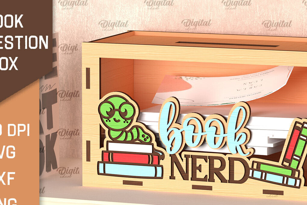 Intra απο ξύλο plywood 3mm-4mm πάχος Βιβλίο Suggestion Box Δίασταση 30x20 cm INTRAFABR-99621120