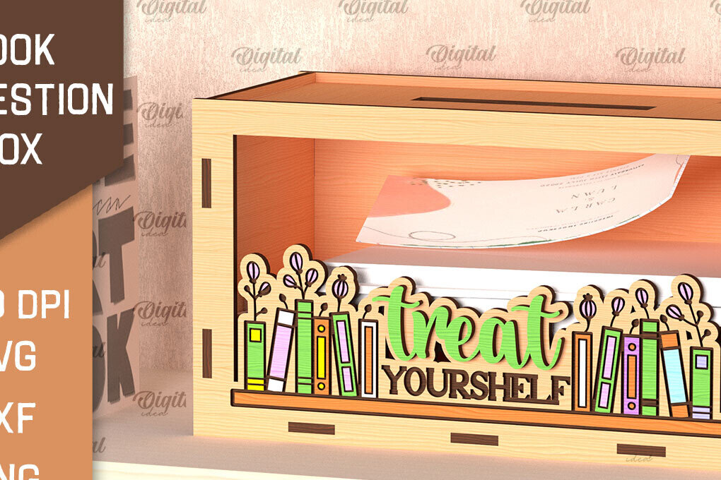 Intra απο ξύλο plywood 3mm-4mm πάχος Βιβλίο Suggestion Box Δίασταση 30x20 cm INTRAFABR-99621542