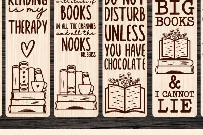 Σετ των 3 Intra απο ξύλο plywood 3mm-4mm πάχος Δέσμη σελιδοδείκτη Δίασταση 10x20 cm INTRAFABR-69851261