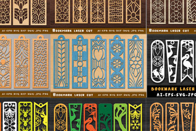 Σετ των 2 Intra απο ξύλο plywood 3mm-4mm πάχος σελιδοδείκτη Δίασταση 10x20 cm INTRAFABR-84358979