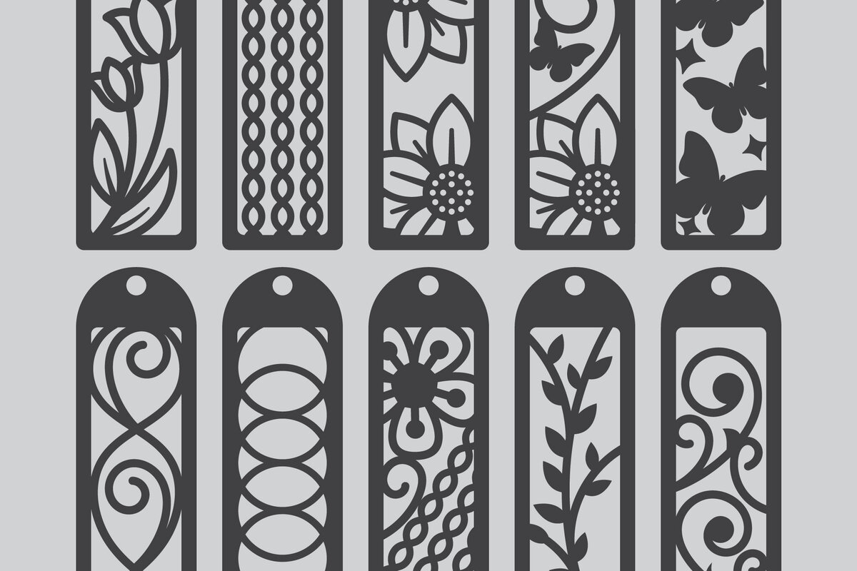 Σετ των 3 Intra απο ξύλο plywood 3mm-4mm πάχος Σελιδοδείκτης  Δίασταση 10x20 cm INTRAFABR-116615237