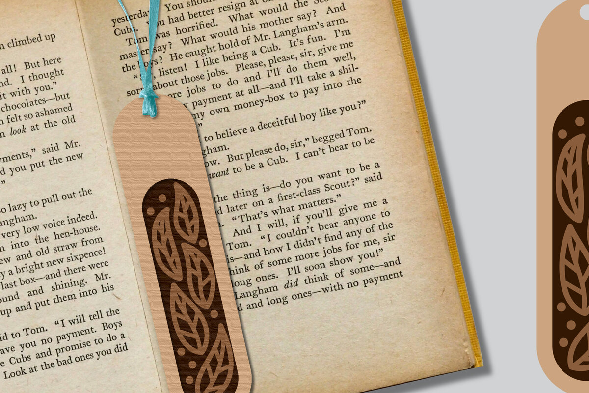 Σετ των 3 Intra απο ξύλο plywood 3mm-4mm πάχος Σελιδοδείκτης  -  Δίασταση 10x20 cm INTRAFABR-117823400