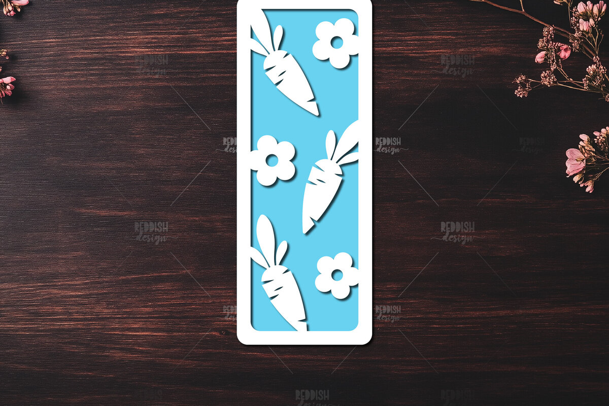 Σετ των 2 Intra απο ξύλο plywood 3mm-4mm πάχος Σελιδοδείκτες Paper Cut Δίασταση 10x20 cm INTRAFABR-119111911