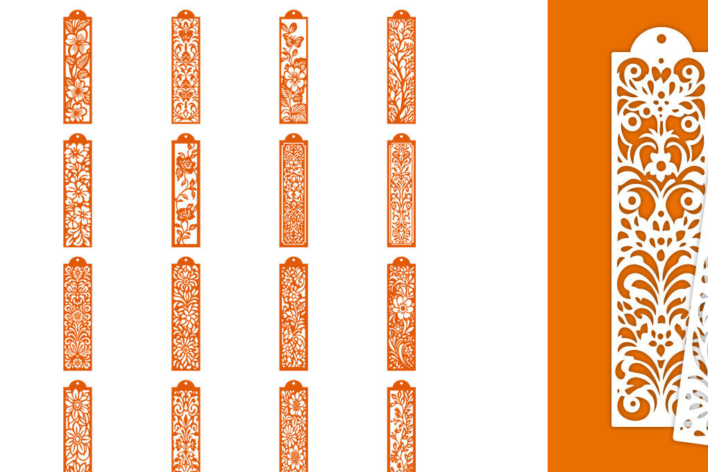 Σετ των 3 Intra απο ξύλο plywood 3mm-4mm πάχος Σελιδοδείκτες Δίασταση 2x8 cm INTRAFABR-112522662