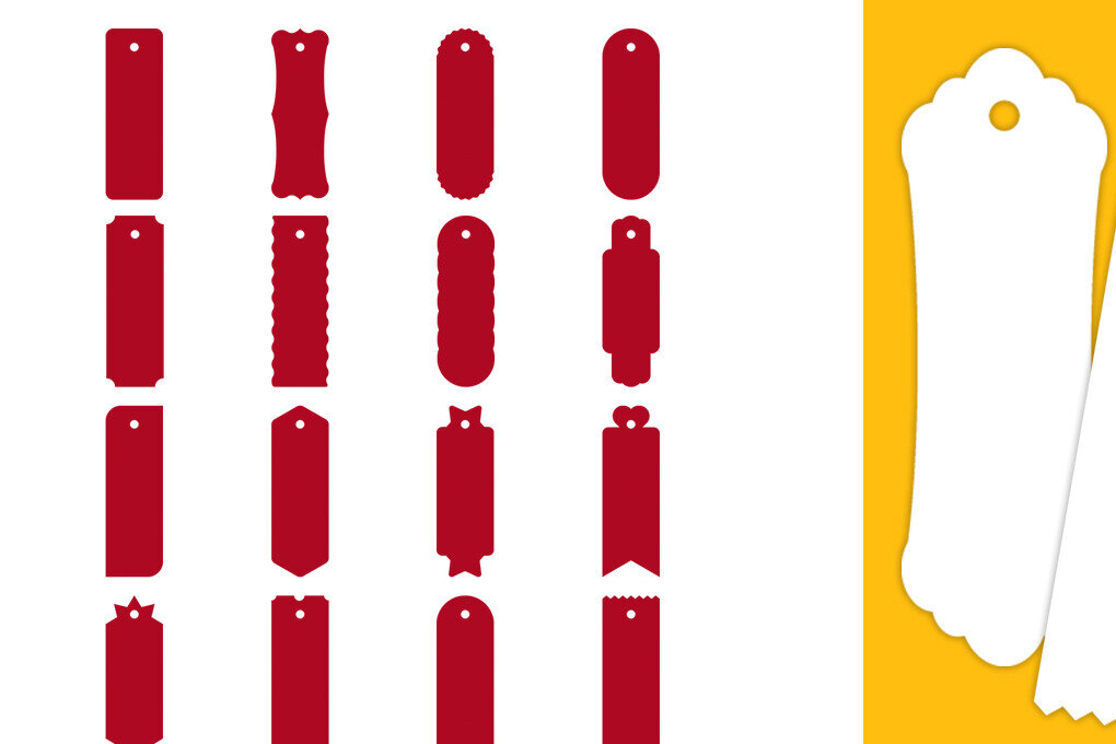 Σετ των 3 Intra απο ξύλο plywood 3mm-4mm πάχος Σελιδοδείκτες Δίασταση 2x6 cm INTRAFABR-112505663