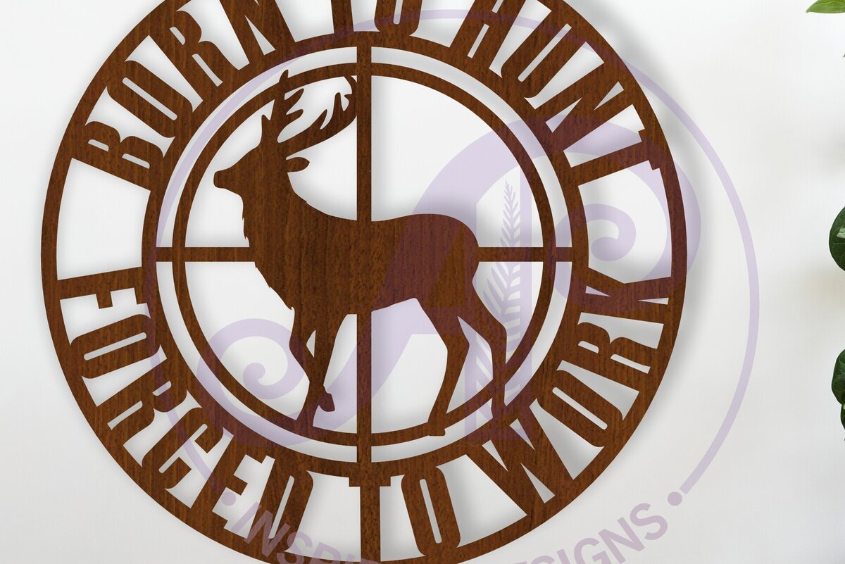 Σετ των 3 Intra απο ξύλο plywood 3mm-4mm πάχος Γεννήθηκε από τον Hun Forced to Work Wall Art Sign Δίασταση 10x10 cm INTRAFABR-115988591